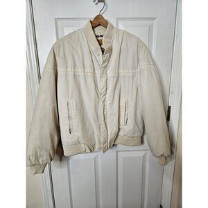 Barry Dolan Vintage Bomber Jacket 1980's Derby Esque Rockabilly San Francisco XL